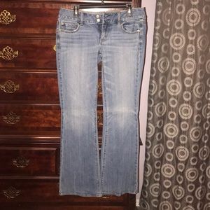 AE low rise flare jeans!!